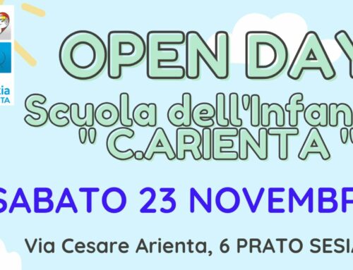 Open Day alla Scuola dell’Infanzia C. Arienta di Prato Sesia!