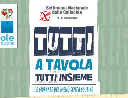 Le giornate del menù senza glutine: tutti a tavola, tutti insieme!